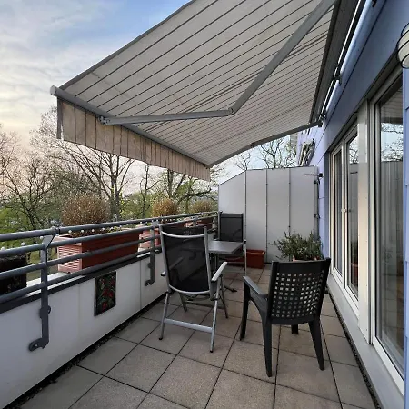 Maisonette Penthouse Für 6 Personen By Rabe - Free Netflix&kostenloser Parkplatz&große Terrasse Apartment *